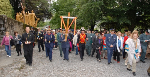 Peregrinación militar a Lourdes 2011