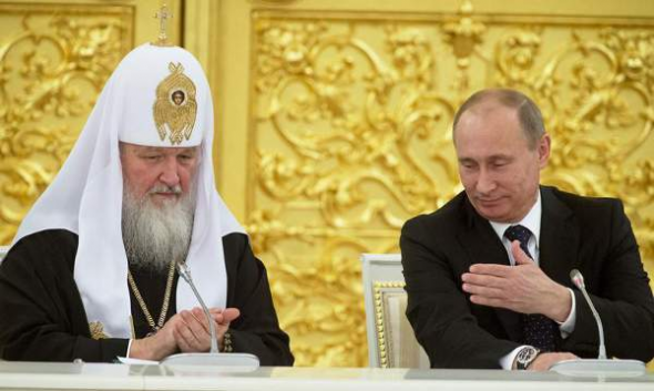 Putin y patriarca ortodoxo Kirill